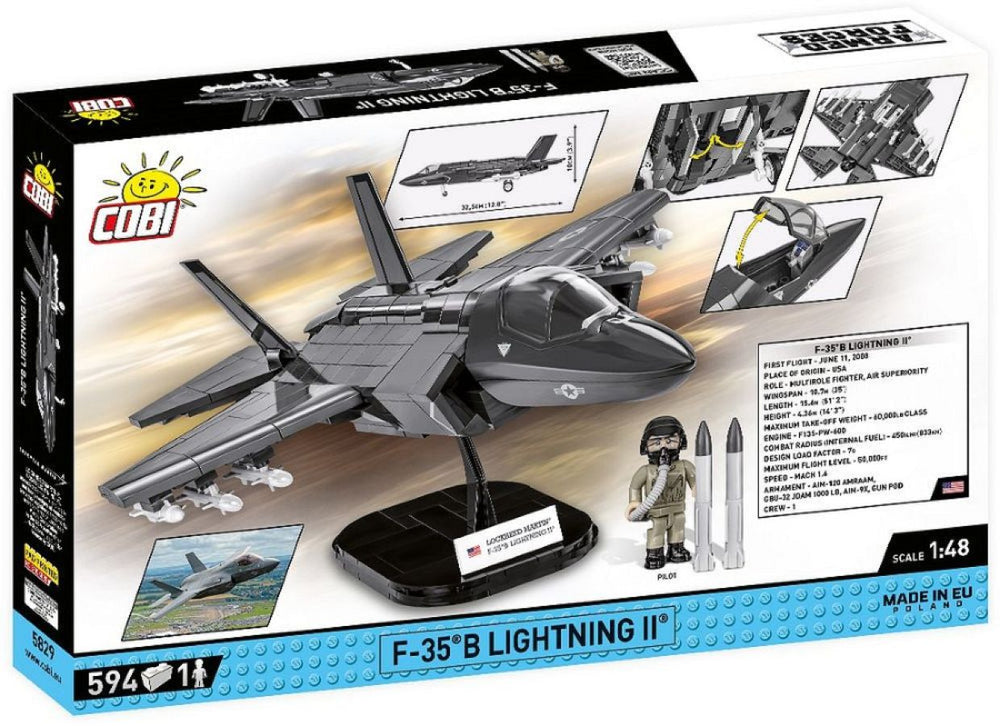 Image Pop Weasel - Image 3 of Armed Forces - F-35B Lightning Ii (USAF) (570 Piece Kit) - Cobi - Model - Image - Pop Weasel