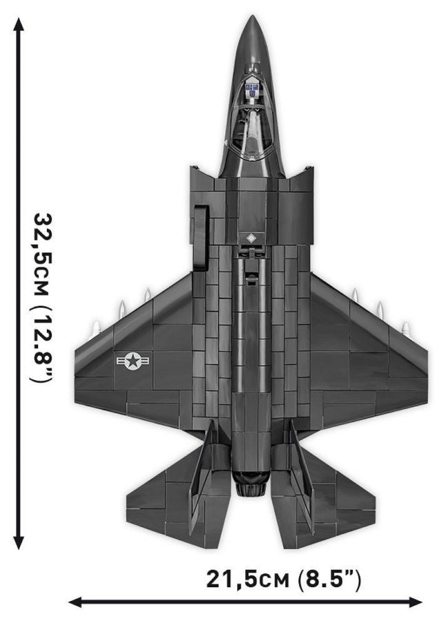 Image Pop Weasel - Image 8 of Armed Forces - F-35B Lightning Ii (USAF) (570 Piece Kit) - Cobi - Model - Image - Pop Weasel