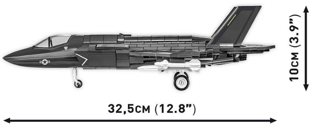 Image Pop Weasel - Image 9 of Armed Forces - F-35B Lightning Ii (USAF) (570 Piece Kit) - Cobi - Model - Image - Pop Weasel