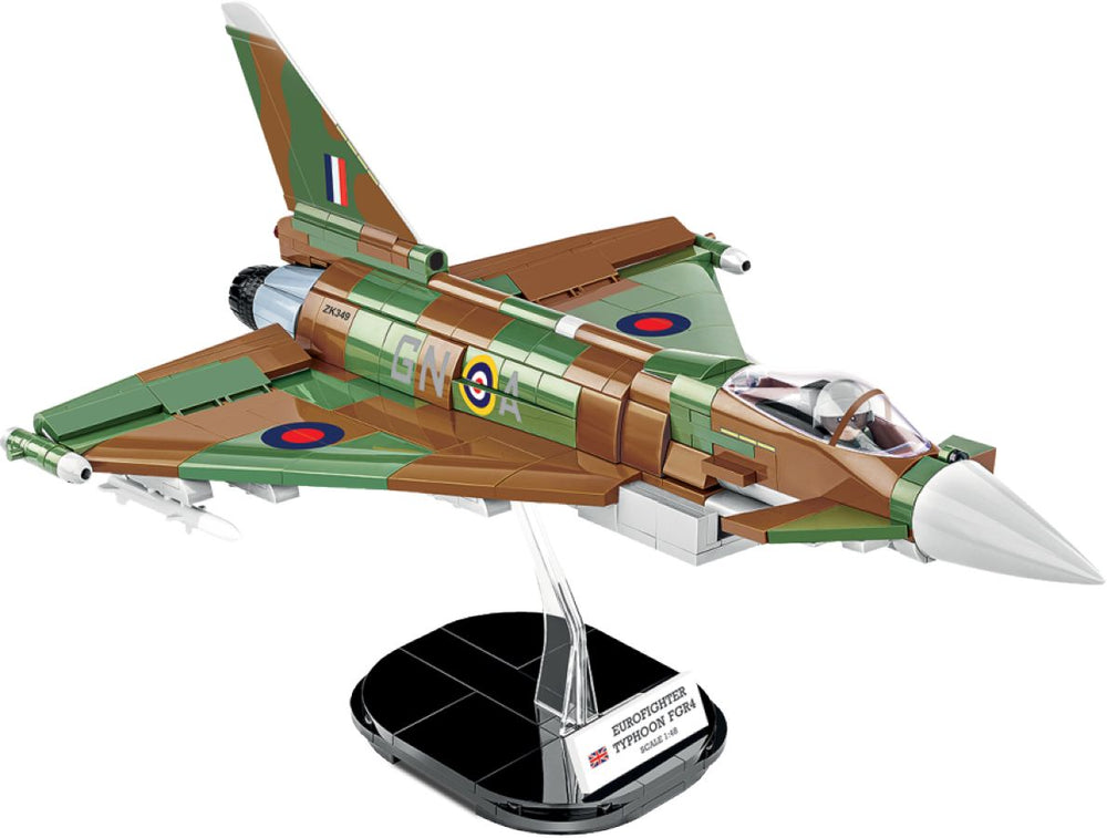 Image Pop Weasel - Image 4 of Armed Forces - RAF Typhoon FGR4 \"GiNA\" (580 Piece Kit) - Cobi - Model - Image - Pop Weasel