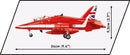 Image Pop Weasel - Image 9 of Armed Forces - BAe Hawk T1 Red Arrows (386 Piece Kit) - Cobi