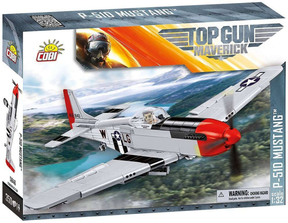Image Pop Weasel - Image 2 of Top Gun - Mustang P-51D (350 Piece Kit) - Cobi - Model - Image - Pop Weasel