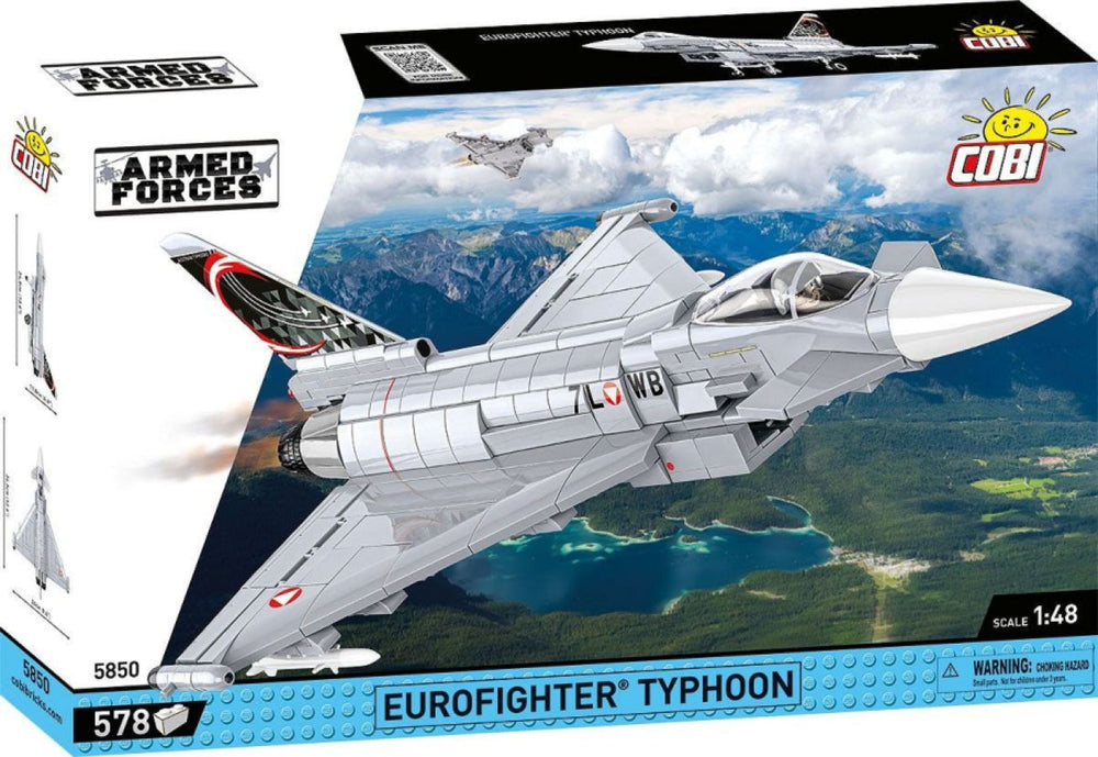 Image Pop Weasel - Image 2 of Armed Forces - Eurofighter Typhoon (574 Piece Kit) - Cobi - Model - Image - Pop Weasel
