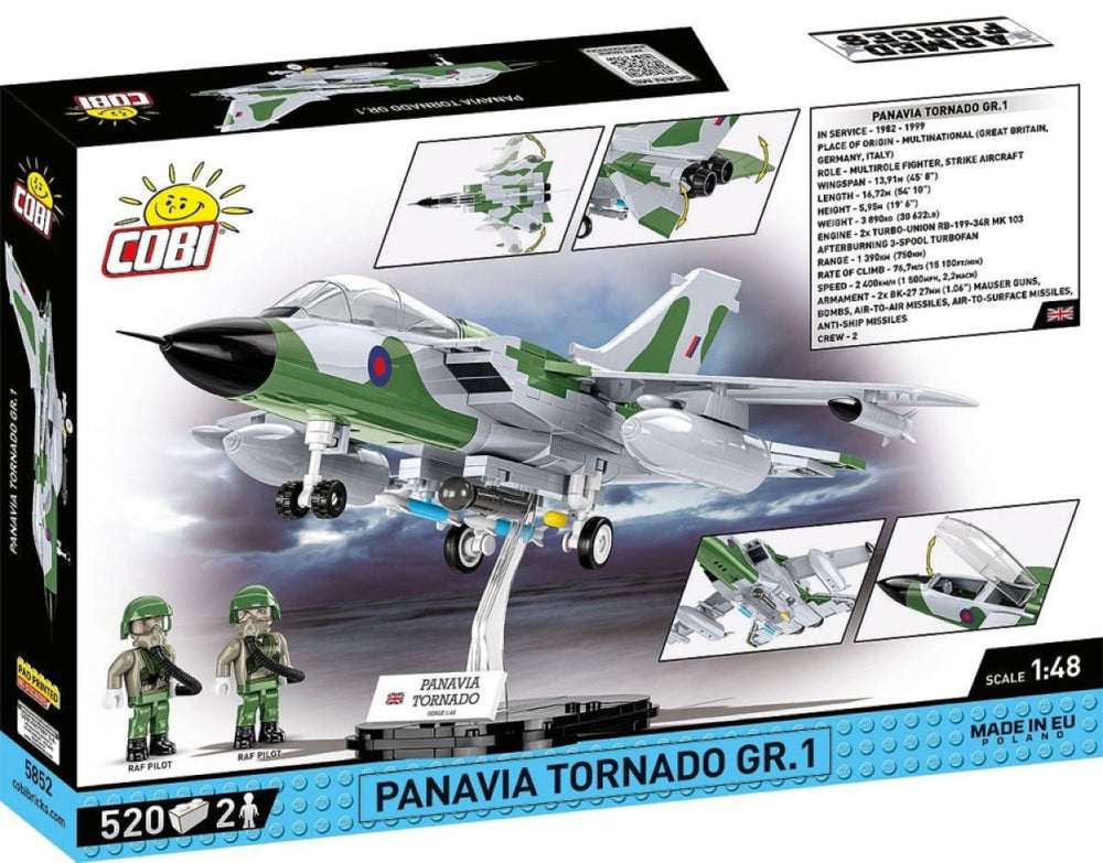 Image Pop Weasel - Image 3 of Armed Forces - Panavia Tornado GR.1 (520 Piece Kit) - Cobi - Model - Image - Pop Weasel