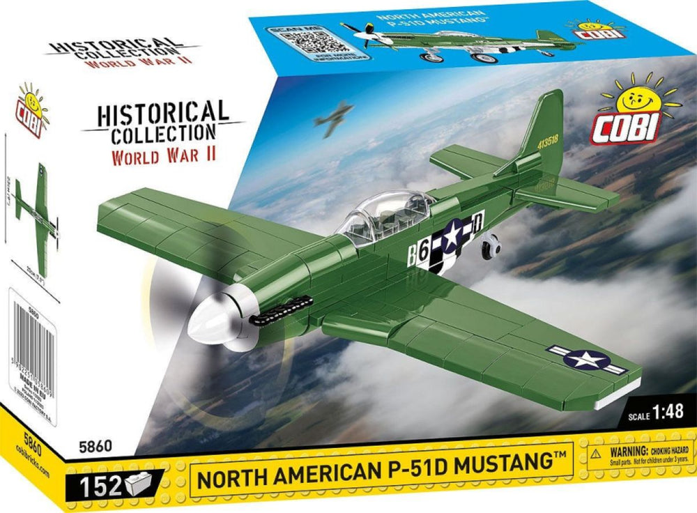Image Pop Weasel - Image 2 of World War 2 - P-51 Mustang (150 Piece Kit) - Cobi - Model - Image - Pop Weasel