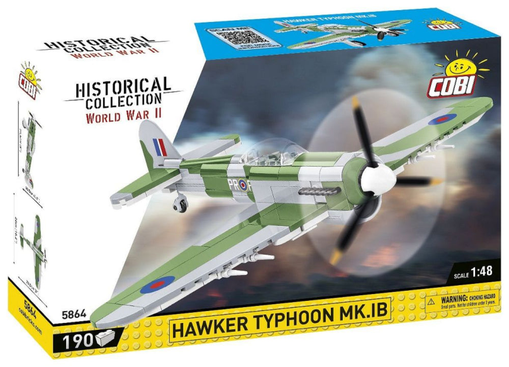 Image Pop Weasel - Image 2 of World War 2 - Hawker Typhoon Mk.1B (190 Piece Kit) - Cobi - Model - Image - Pop Weasel