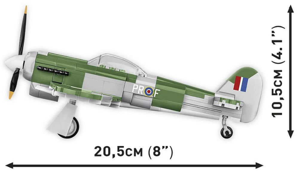 Image Pop Weasel - Image 4 of World War 2 - Hawker Typhoon Mk.1B (190 Piece Kit) - Cobi - Model - Image - Pop Weasel