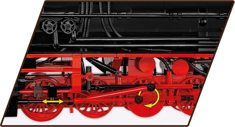 Image Pop Weasel - Image 4 of Trains - DR BR 52 Steam Locomotive 1:35 Scale Exclusive Edition [2623 Pcs] - Cobi - Model - Image - Pop Weasel