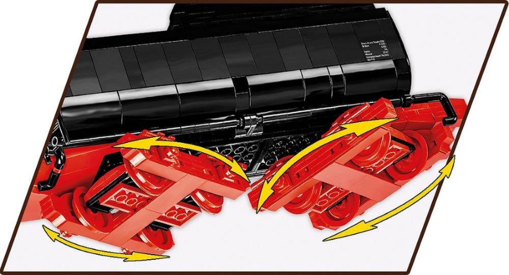 Image Pop Weasel - Image 5 of Trains - DR BR 52 Steam Locomotive 1:35 Scale Exclusive Edition [2623 Pcs] - Cobi - Model - Image - Pop Weasel