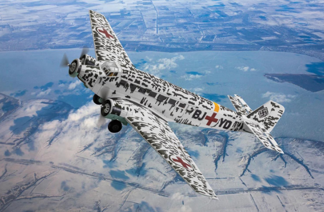 1/72 Junkers JU52 AirAmbulance - Model - Image - Pop Weasel