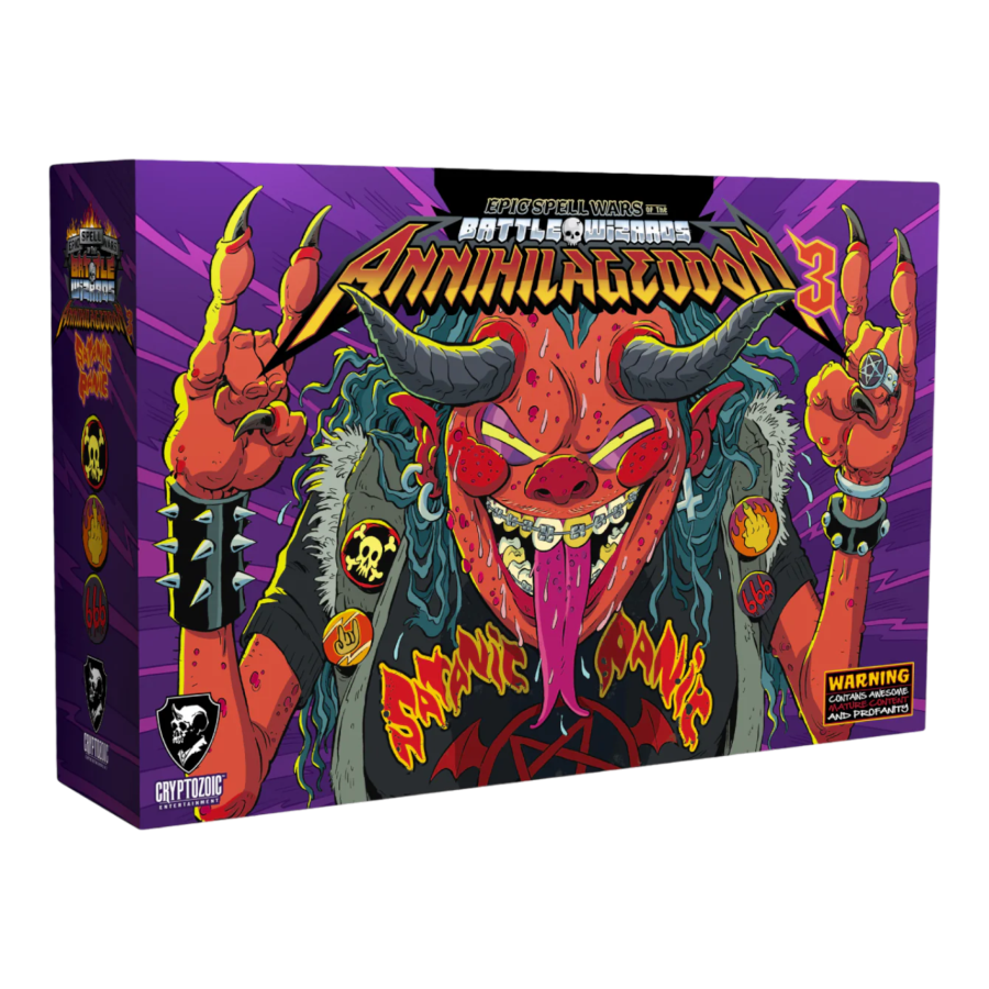 Epic Spell Wars - Anihilageddon : Satanic Panic Deck Building Game - Cryptozoic Entertainment - Board Games - Image - Pop Weasel