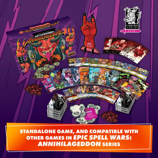 Image Pop Weasel - Image 2 of Epic Spell Wars - Anihilageddon : Satanic Panic Deck Building Game - Cryptozoic Entertainment