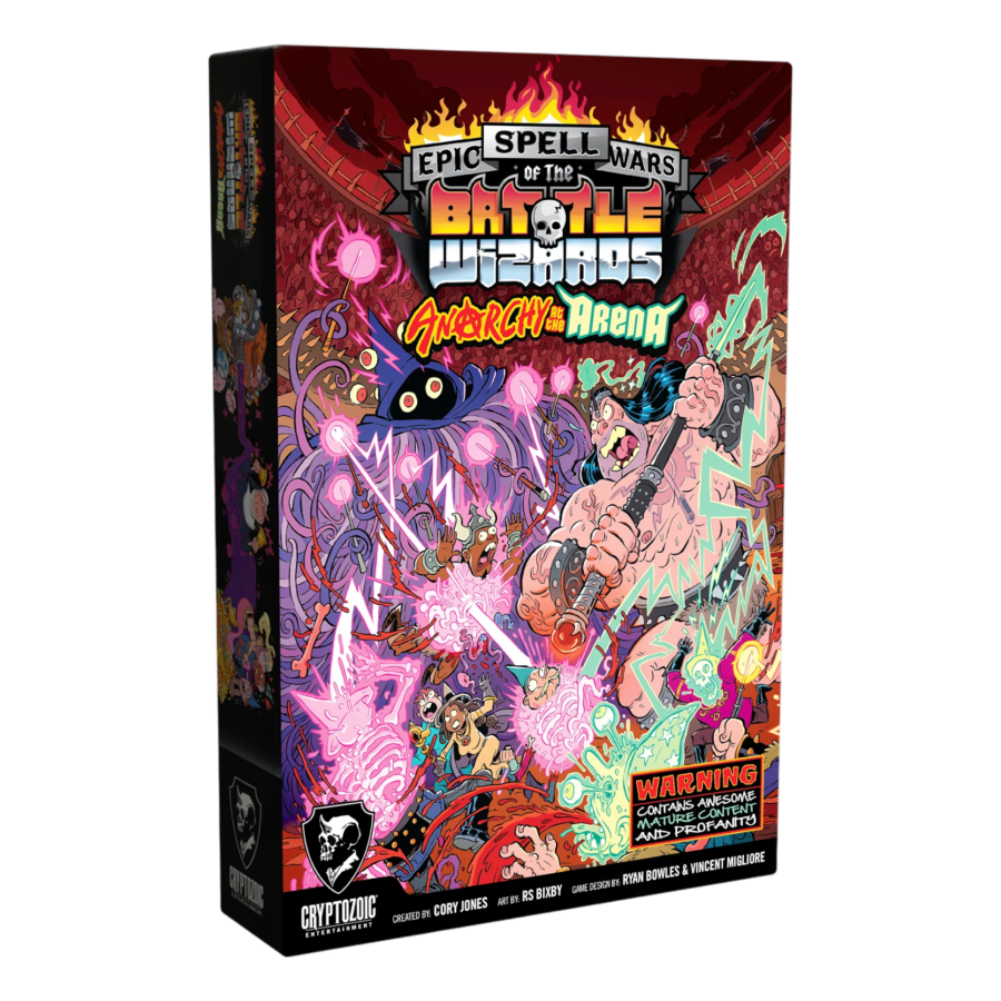 Epic Spell Wars of the Battle Wizards - Anarchy at the Arena Game - Cryptozoic Entertainment - Board Game - Image - Pop Weasel