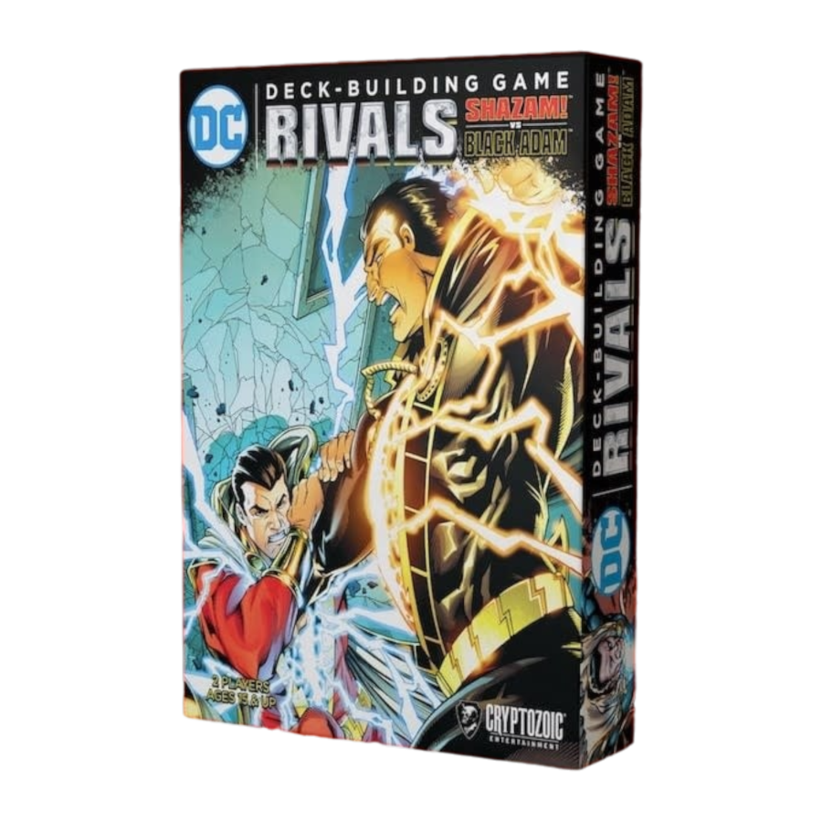 Pop Weasel Image of DC - Shazam vs Black Adam Deck-Building Game - Cryptozoic Entertainment