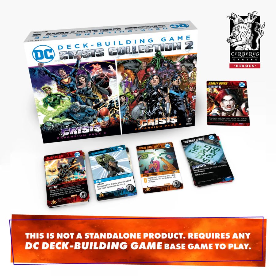 Image Pop Weasel - Image 2 of DC Comics - Deck Building Game: Crisis Collection 2 Box Set - Cryptozoic Entertainment - Board Game - Image - Pop Weasel