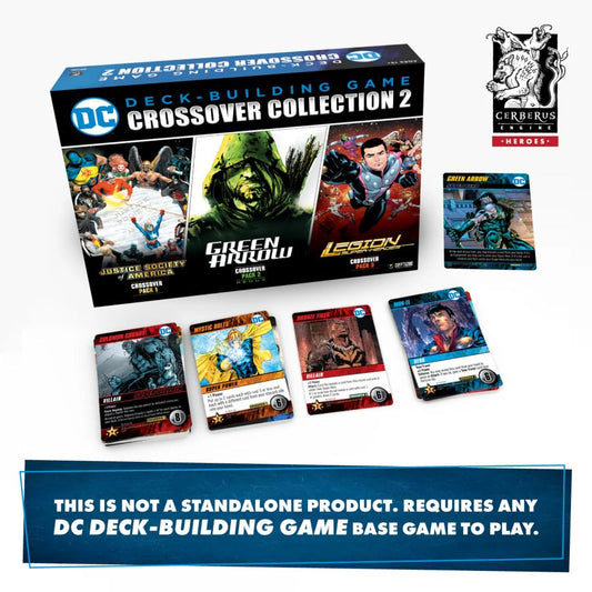 DC Comics - Crossover Collection #2 Deck-Building Game [Expansion] - Cryptozoic Entertainment