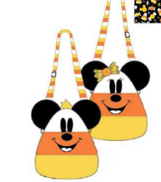 Disney - Mickey & Minnie Candy Corn Crossbody - Loungefly