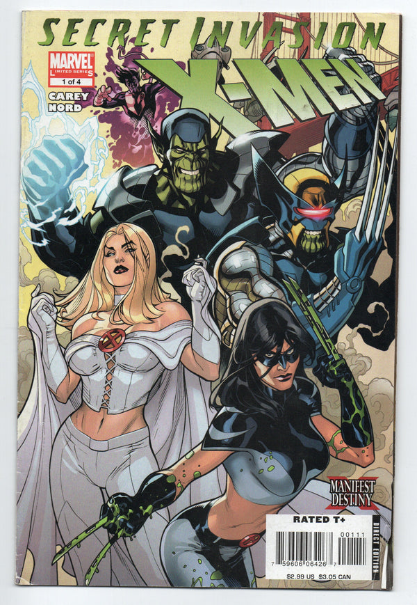 Pre-Owned - Secret Invasion: X-Men #1  (October 2008)
