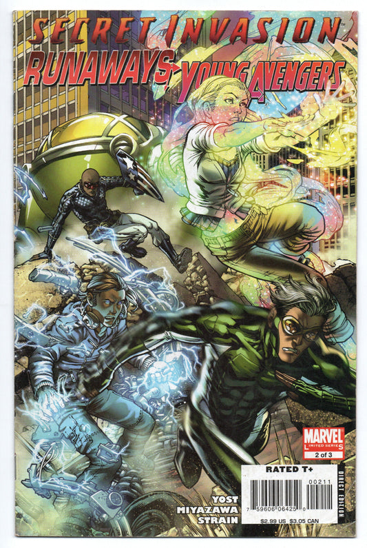 Pre-Owned - Secret Invasion: Runaways / Young Avengers #2  (October 2008)