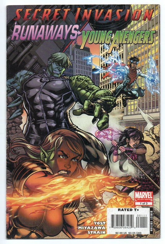 Pre-Owned - Secret Invasion: Runaways / Young Avengers #1  (August 2008)