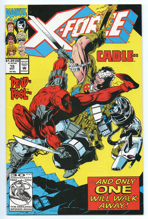Pre-Owned - X-Force #15  (October 1992)