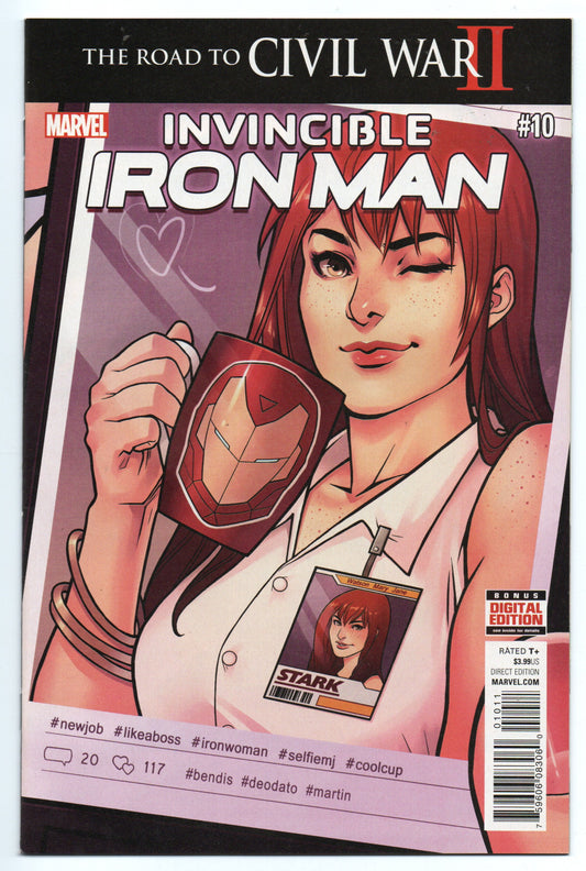 Pre-Owned - Invincible Iron Man #10  (August 2016)