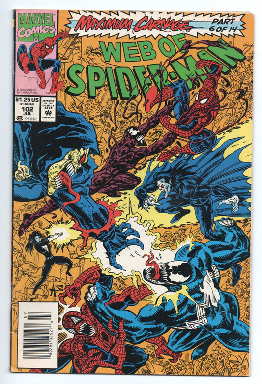 Pre-Owned - Web of Spider-Man #102  (July 1993)