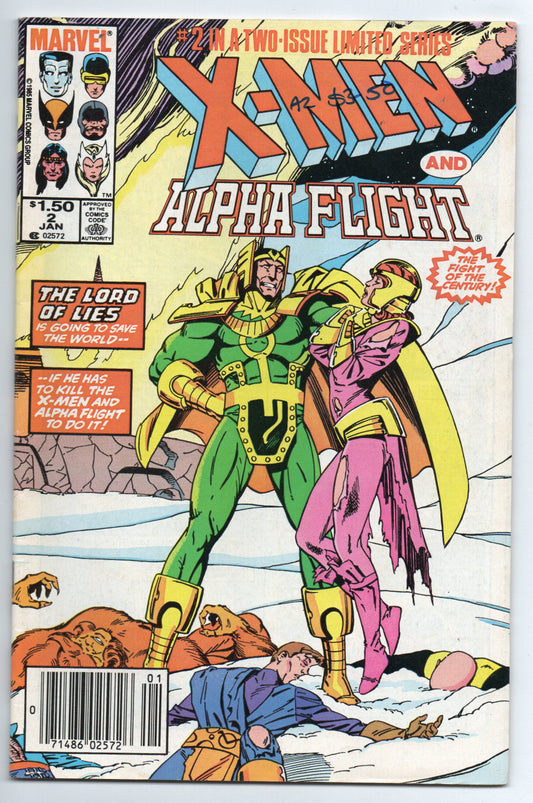 Pre-Owned - X-Men / Alpha Flight #2  (January 1986)