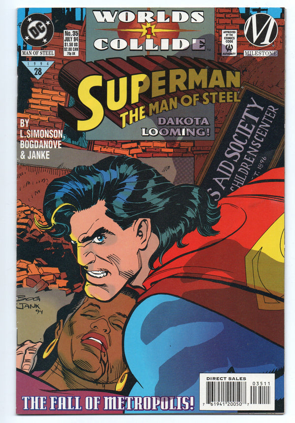 Pre-Owned - Superman: The Man of Steel #35  (July 1994)
