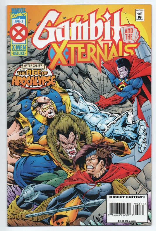 Pre-Owned - Gambit & The X-Ternals #2  (April 1995)