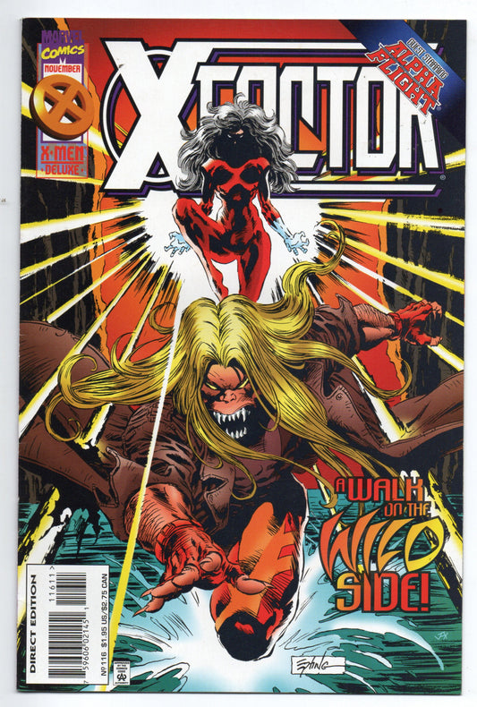 Pre-Owned - X-Factor #116  (November 1995)