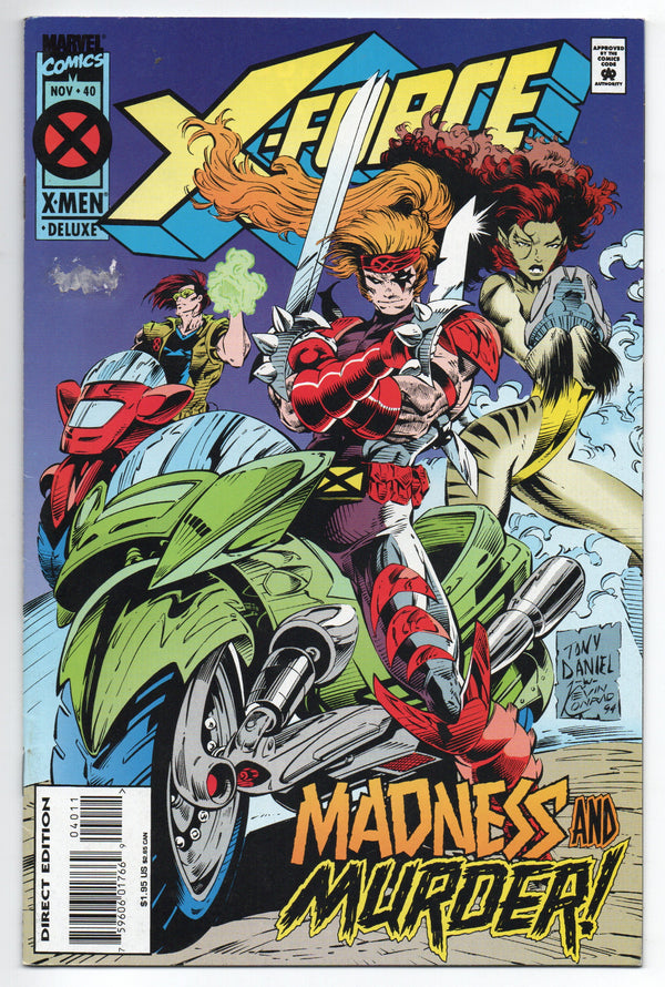 Pre-Owned - X-Force #40  (November 1994)
