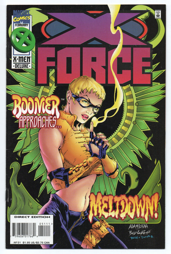 Pre-Owned - X-Force #51  (February 1996)