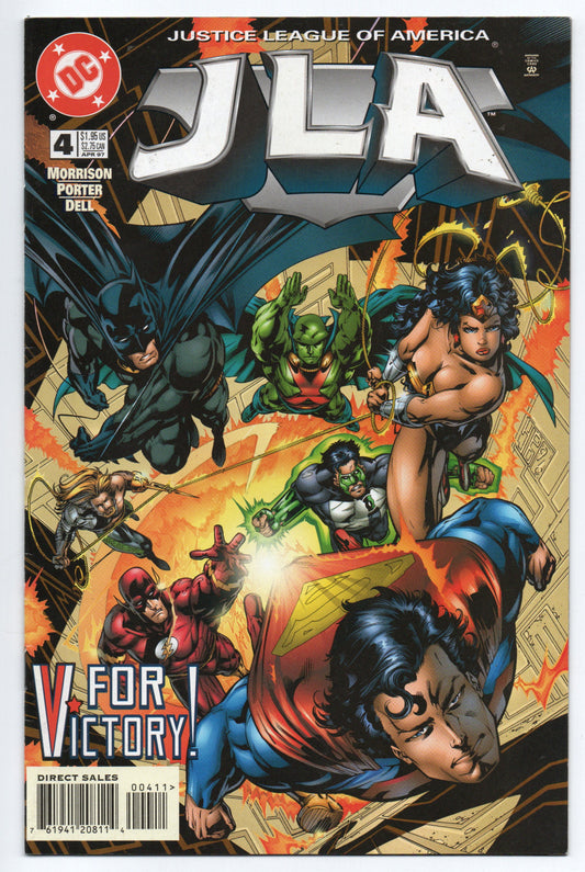 Pre-Owned - JLA #4  (April 1997)