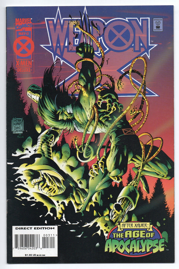 Pre-Owned - Weapon X #3  (May 1995)