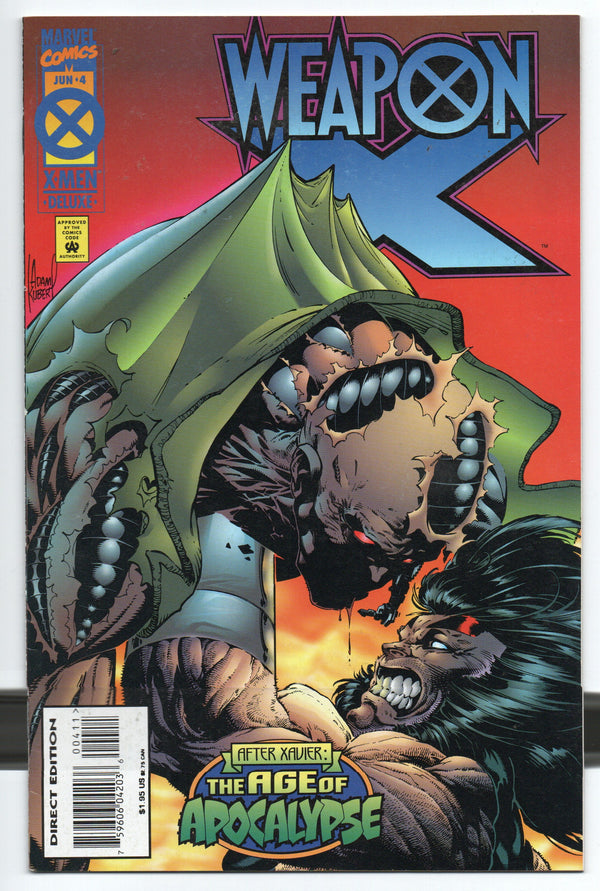 Pre-Owned - Weapon X #4  (June 1995)