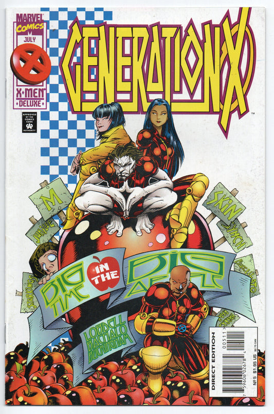 Pre-Owned - Generation X #5  (July 1995)