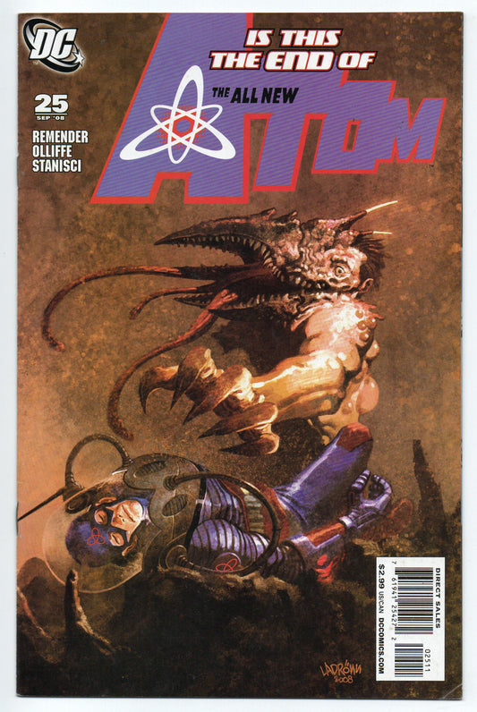 Pre-Owned - The All New Atom #25  (September 2008)