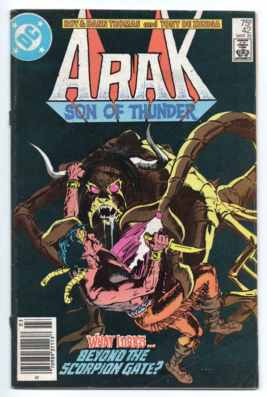 Pre-Owned - Arak / Son of Thunder #42  (March 1985)