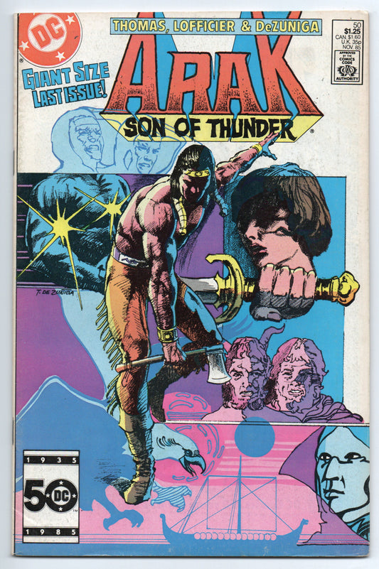 Pre-Owned - Arak / Son of Thunder #50  (November 1985)