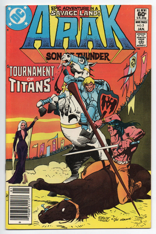 Pre-Owned - Arak / Son of Thunder #5  (January 1982)