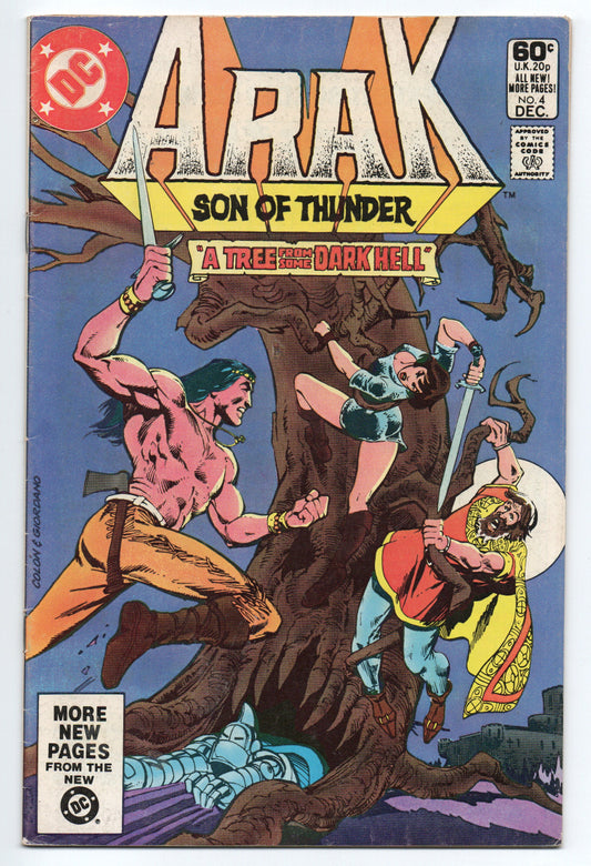 Pre-Owned - Arak / Son of Thunder #4  (December 1981)