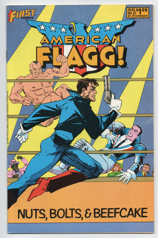 Pre-Owned - American Flagg! #32  (August 1986)