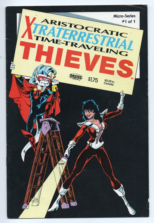 Pre-Owned - Aristocratic Xtraterrestrial Time-Traveling Thieves Micro-Series #1  (August 1986)