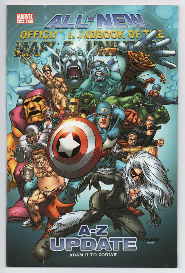 A to Z in Marvel Comic Series