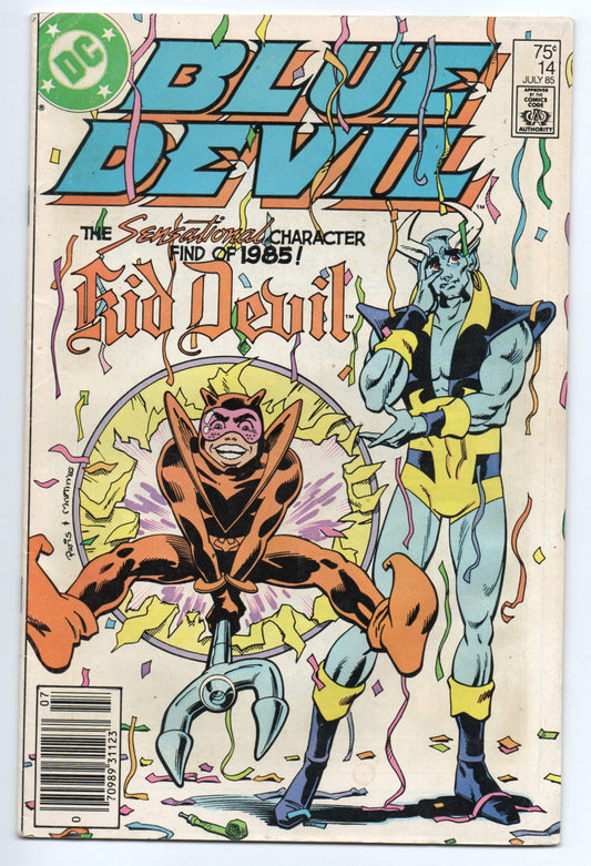 Pre-Owned - Blue Devil #14  (July 1985)