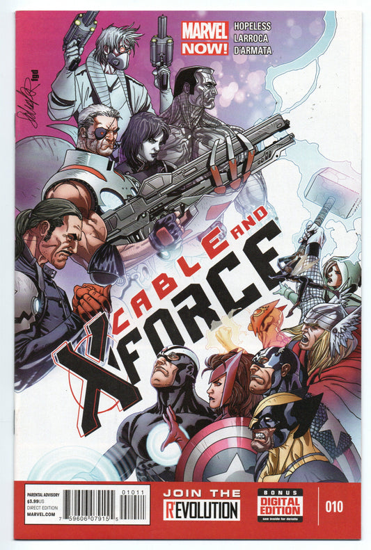 Pre-Owned - Cable and X-Force #10  (August 2013)