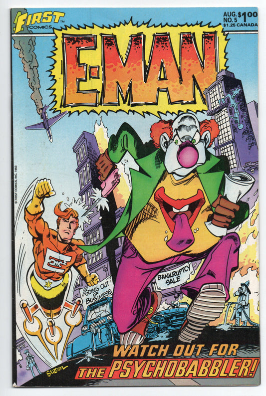 Pre-Owned - E-Man #5  (August 1983)