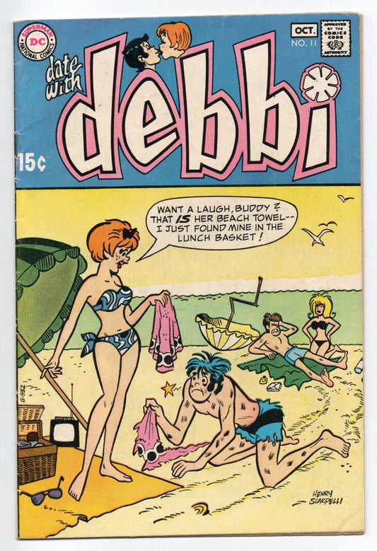 Pre-Owned - Date with Debbi #11  (September-October 1970)