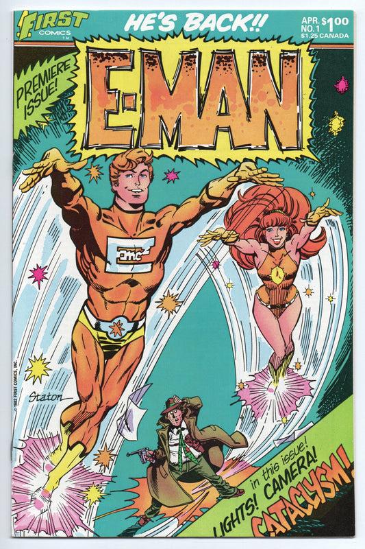 Pre-Owned - E-Man #1  (April 1983)